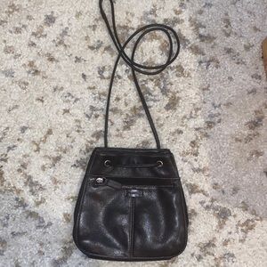 Fossil Black Leather Bag